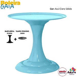 Boleira Gaia Tradicional 220X195 - Azul Claro
