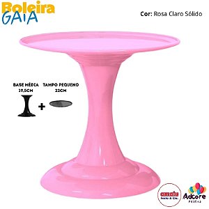 Boleira Gaia Tradicional 220X195 - Rosa Claro