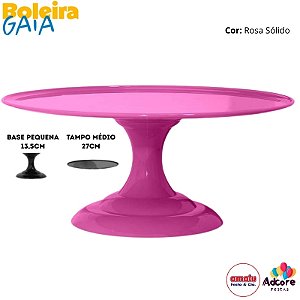 Boleira Gaia Tradicional 270X135 - Rosa