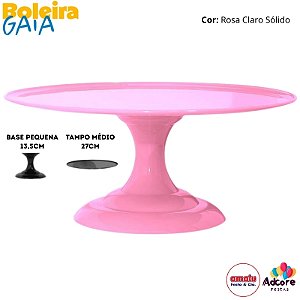 Boleira Gaia Tradicional 270X135 - Rosa Claro
