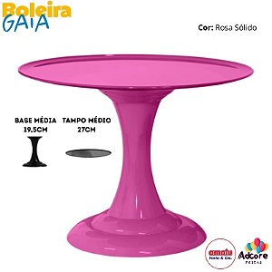 Boleira Gaia Tradicional 270X195 - Rosa