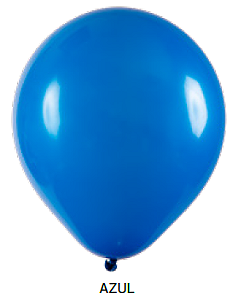 Balão Liso Art-Latex - Azul - 12