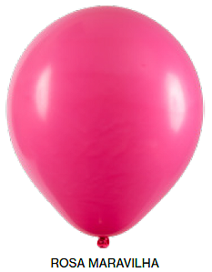 Balão Liso Art-Latex - Rosa Maravilha - 24