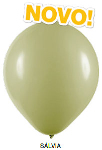 Balão Liso Art-Latex - Sálvia - 24