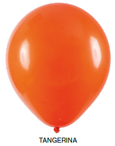 Balão Liso Art-Latex - Tangerina - 9