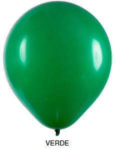 Balão Liso Art-Latex - Verde - 12