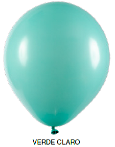 Balão Liso Art-Latex - Verde Claro - 24