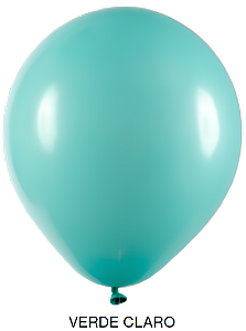 Balão Liso Art-Latex - Verde Claro - 5