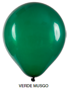 Balão Liso Art-Latex - Verde Musgo - 12
