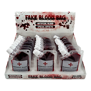 Sangue Falso Halloween 30ml Emergency Blood