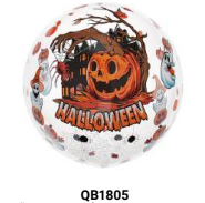 Balão de Festa Metalizado 18" 45cm - Abóbora - 1 unidade – Silver Festas – Adcore Festas