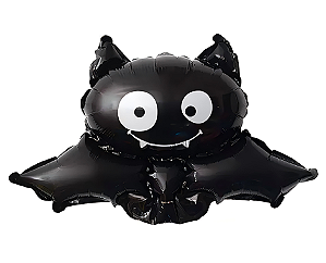 Balão Metalizado 60” 72cm Morcego Halloween – Silver Festas – Adcore Festas