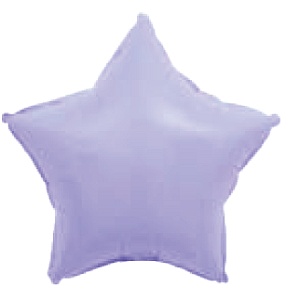 Balão Estrela Candy 17" 43cm c/ 1 unid. - Lilás