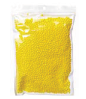 Mini Bolinhas de Isopor para Balões 18X20cm com 1 unid. - Amarelo