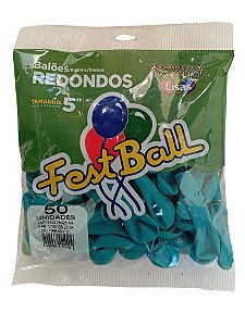Balão Liso FestBall c/ 50 unid. - Tiffany - 5