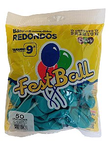 Balão Liso FestBall c/ 50 unid. - Tiffany - 9