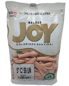 Balão Liso JOY c/ 50 unid. - Bege - 5