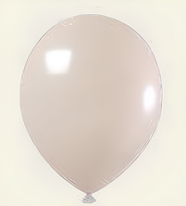 Balão Liso JOY c/ 50 unid. - Bege - 9