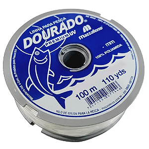 Fio Nylon Mono Pesca Dourado Premium 0.80mm