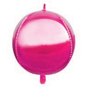 Balão Metalizado Bola 18 polegadas com 1 unidade - Pink