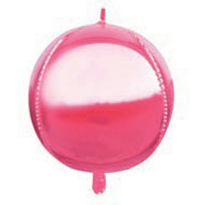 Balão Metalizado Bola 18 polegadas com 1 unidade - Rosa