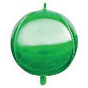 Balão Metalizado Bola 18 polegadas com 1 unidade - Verde