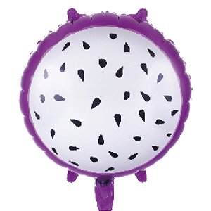 Balão Metalizado Pitaya 45cm 18 polegadas c/ 1 unid.