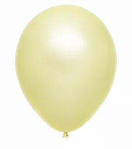 Balão Perolado Art-Latex c/12 unid. - Amarelo - 16