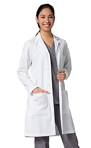 Jaleco Oxford Manga Longa Feminino