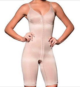 Modelador com pernas e abertura frontal Cinta Moderna