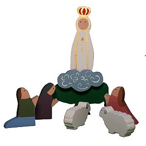 Nossa Senhora de Fátima - Coleção Marias para colorir