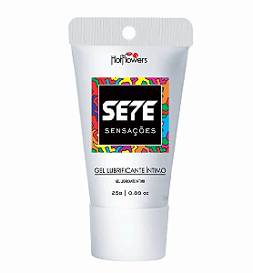 Sete Sensações Lubrificante Íntimo Anal, Ação Dessensibilizante, 25g