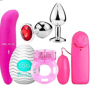 Kit Sex Shop, 5 produtos