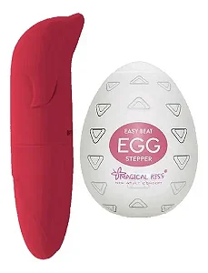 Kit Vibrador Golfinho + EGG