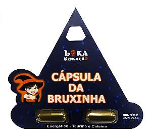 Cápsula da Bruxinha Energético Loka Sensação