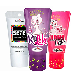 Kit: Xana Loka, Kuloko e Sete Sensações