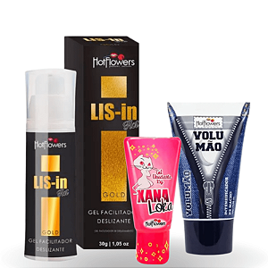 Kit: Xana Loka, Volumão e Lis-In