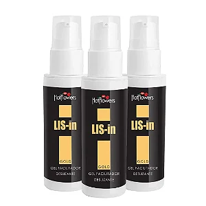 Kit: 3 Géis Dessensibilizantes Anais Lis-in Gold Hot Flowers 30g