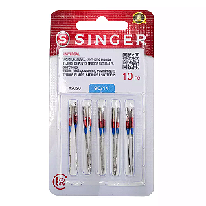 AGULHA MAQUINA SINGER N.14 C/10  037431889171