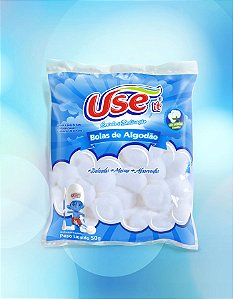 ALGODÃO BOLA 50G USE IT  BCO 7898909332147