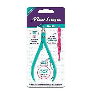 ALICATE CUTICULA MERHEJE VERDE  7896075758228