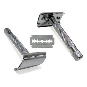 APARELHO P/BARBA INOX C/LAMINA  7899441513698