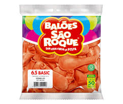 BEXIGA SÃO ROQUE N.6,5 VERMELHA C/50  7896243118342