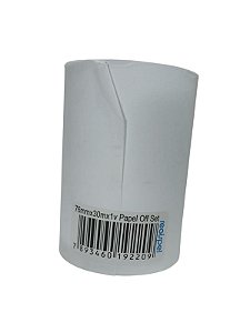 BOBINA IMPRESSORA FISCAL 76MM X 30M 1 VIA 7893460192209