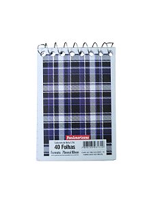 CADERNETA BOLSO PANAMERICANA 40FLS C/40  7898285031320
