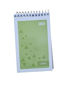 CADERNETA BOLSO TILIBRA LUNIX 60FLS C/20  7891027233372