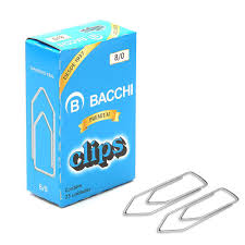 CLIPS METAL 8/0 C/25 BACCHI  7897849608107