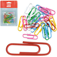 CLIPS METAL YINS COLORIDO C/100  7899806989557