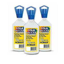 COLA ISOPOR/E.V.A 90G  ACRILEX  C/03  7891153067247