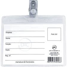CRACHA C/PRESILHA REMOVIVEL REF.450  C/50  DAC  7897237304505